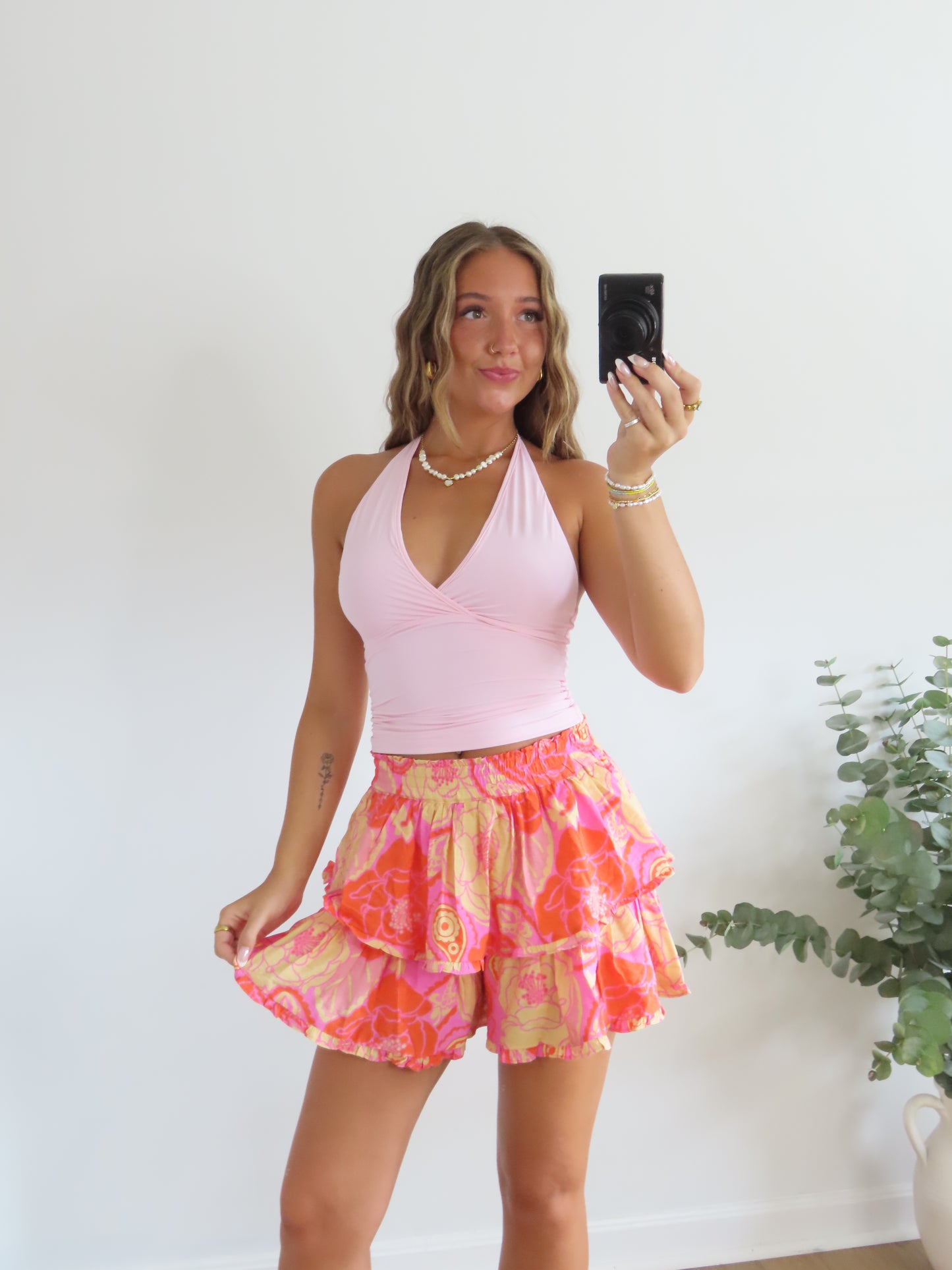 Tropic Ruffle Shorts