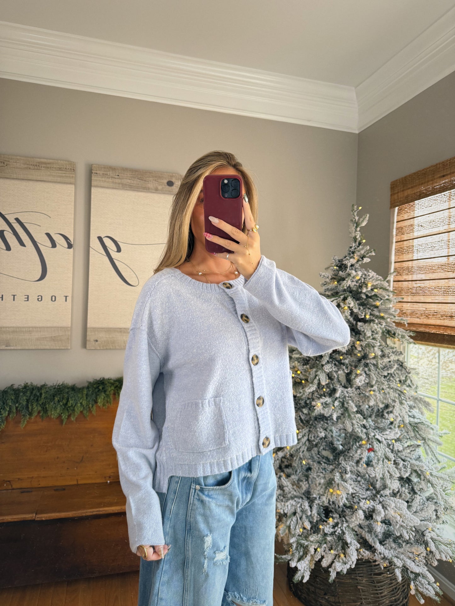 Winter Blues Cardigan