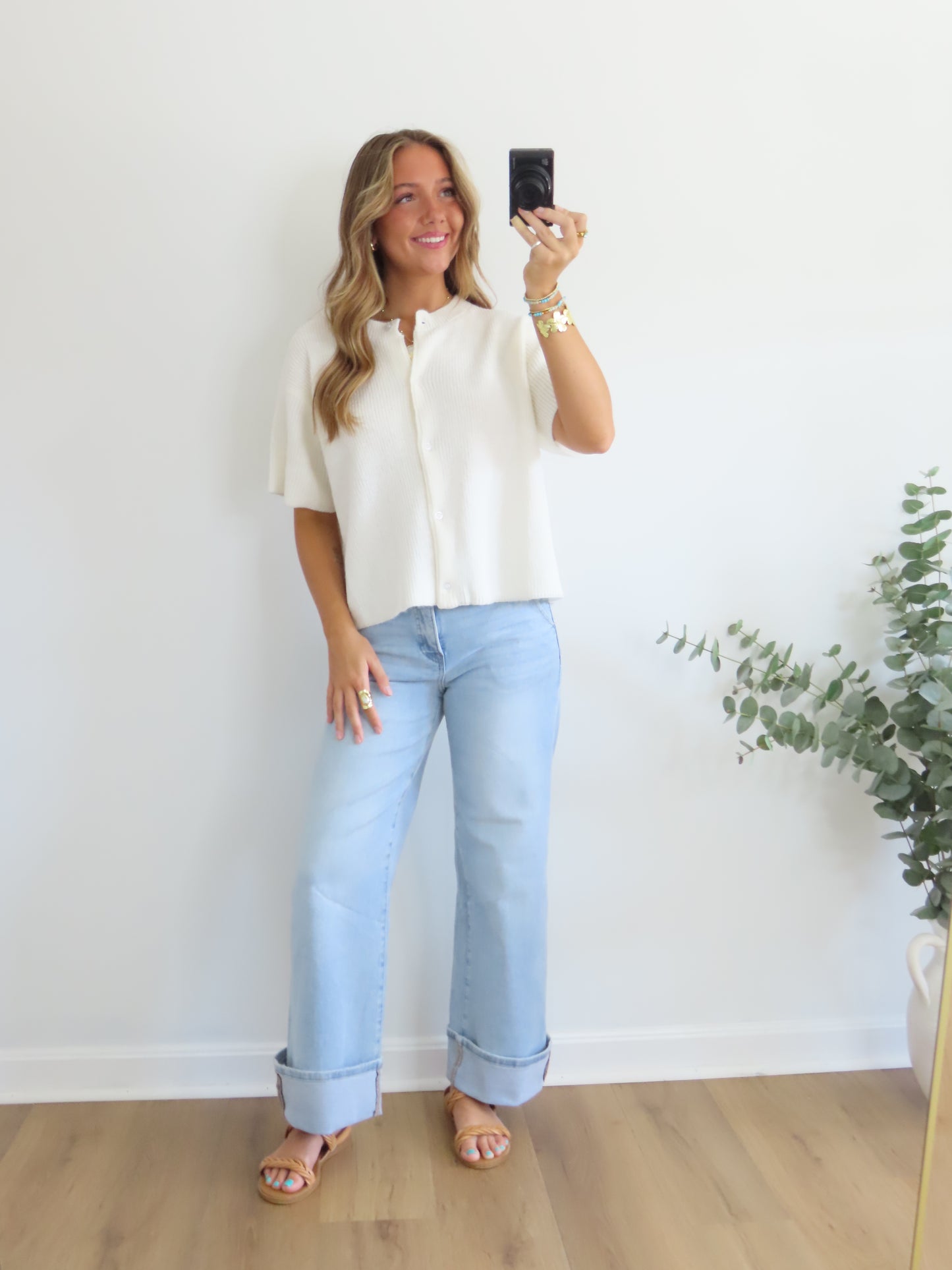 Mae Short Sleeve Cardigan (PREORDER SEPT)