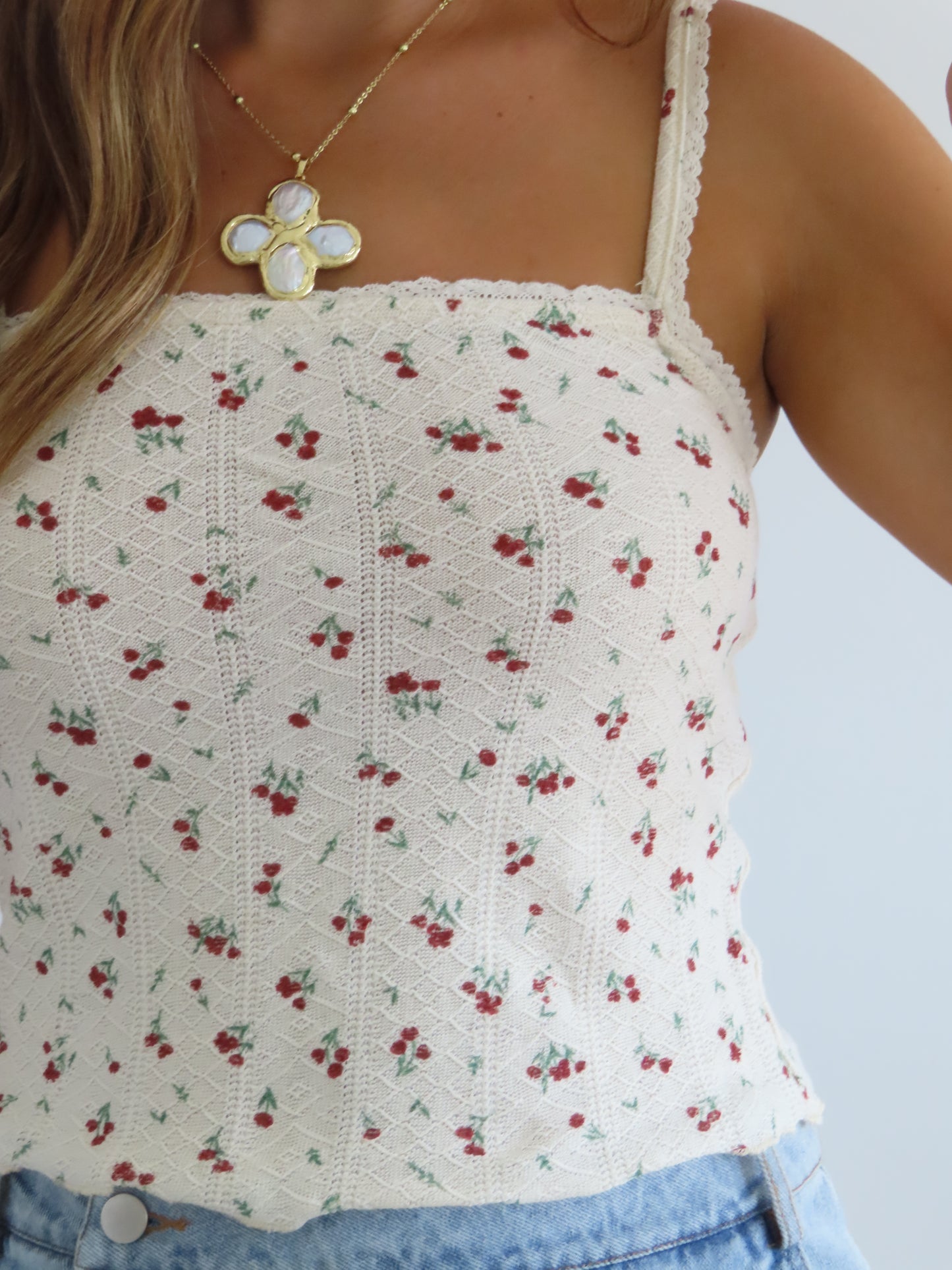 Cherry Fields Top Set