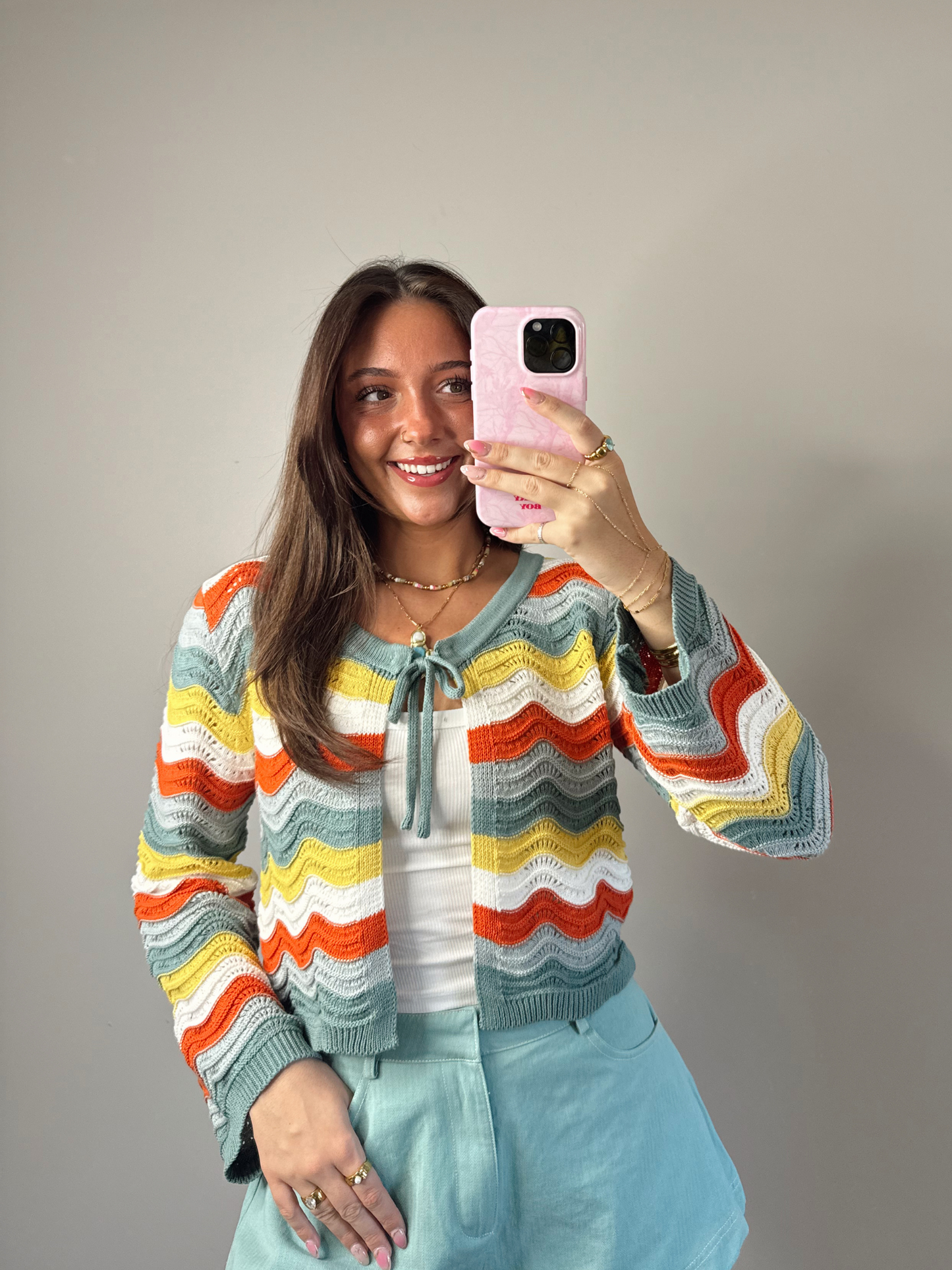 Sunset Waves Cardigan
