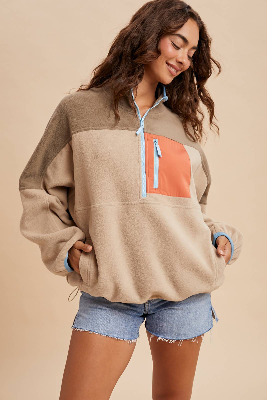 Better Days Quarter Zip Pullover