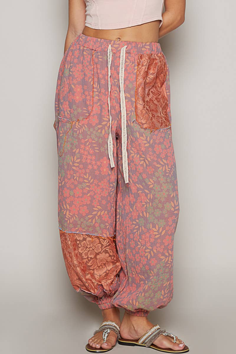 Blossom & Lace Joggers