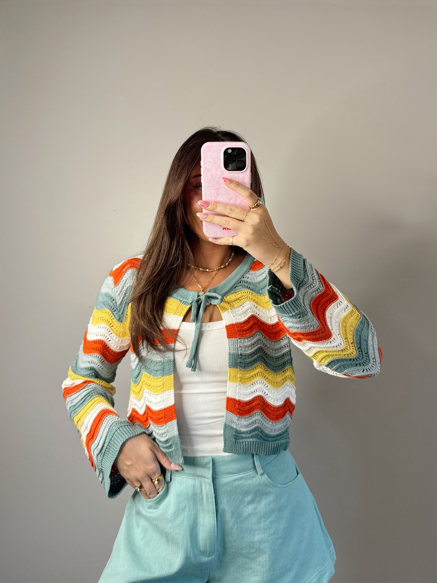 Sunset Waves Cardigan