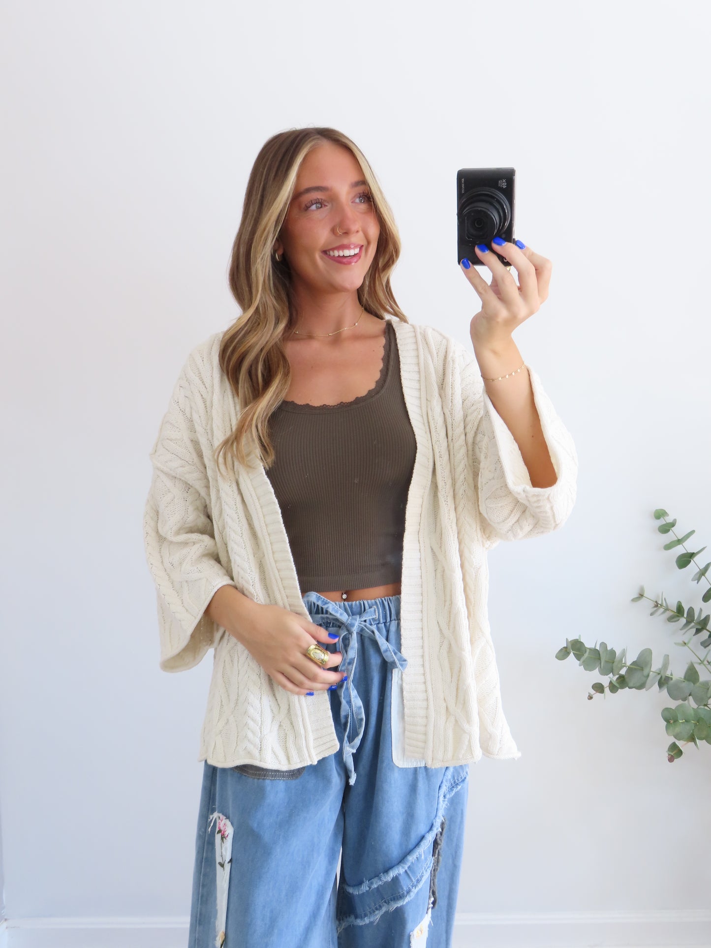 Cozy Up Cable Knit Cardigan