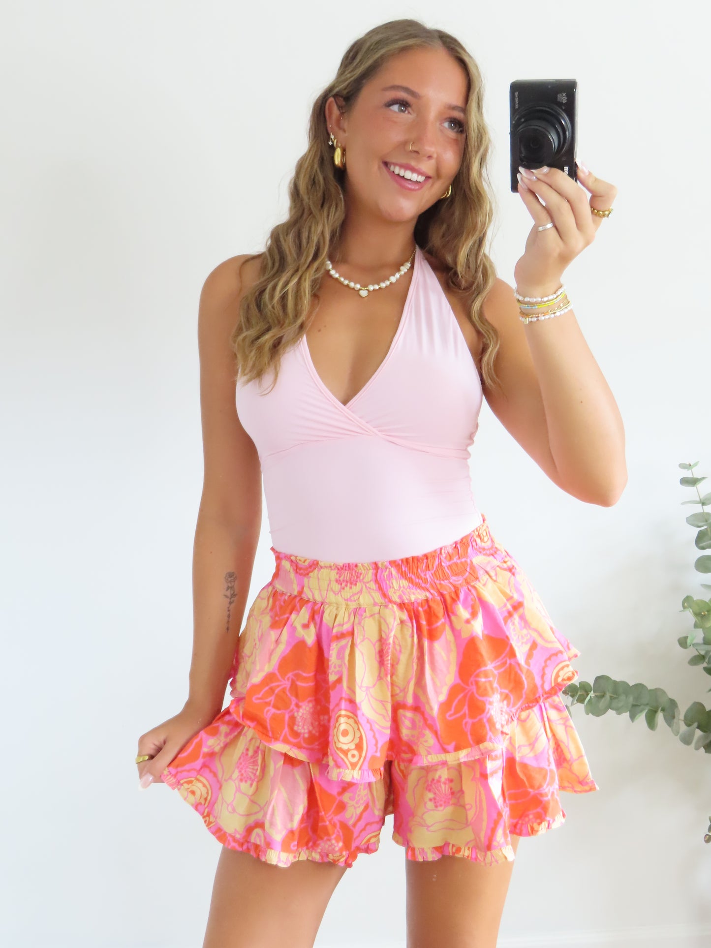 Tropic Ruffle Shorts