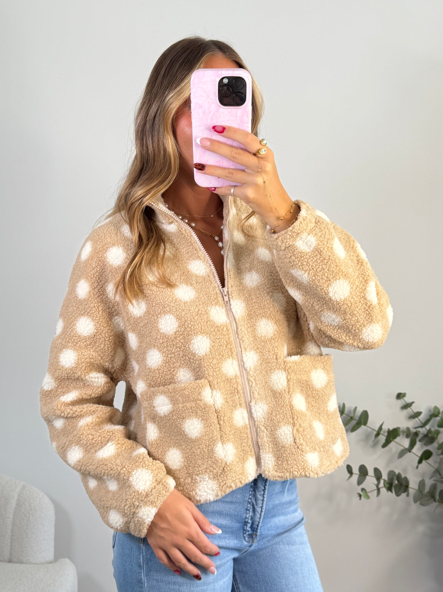 Polka Dot Jacket