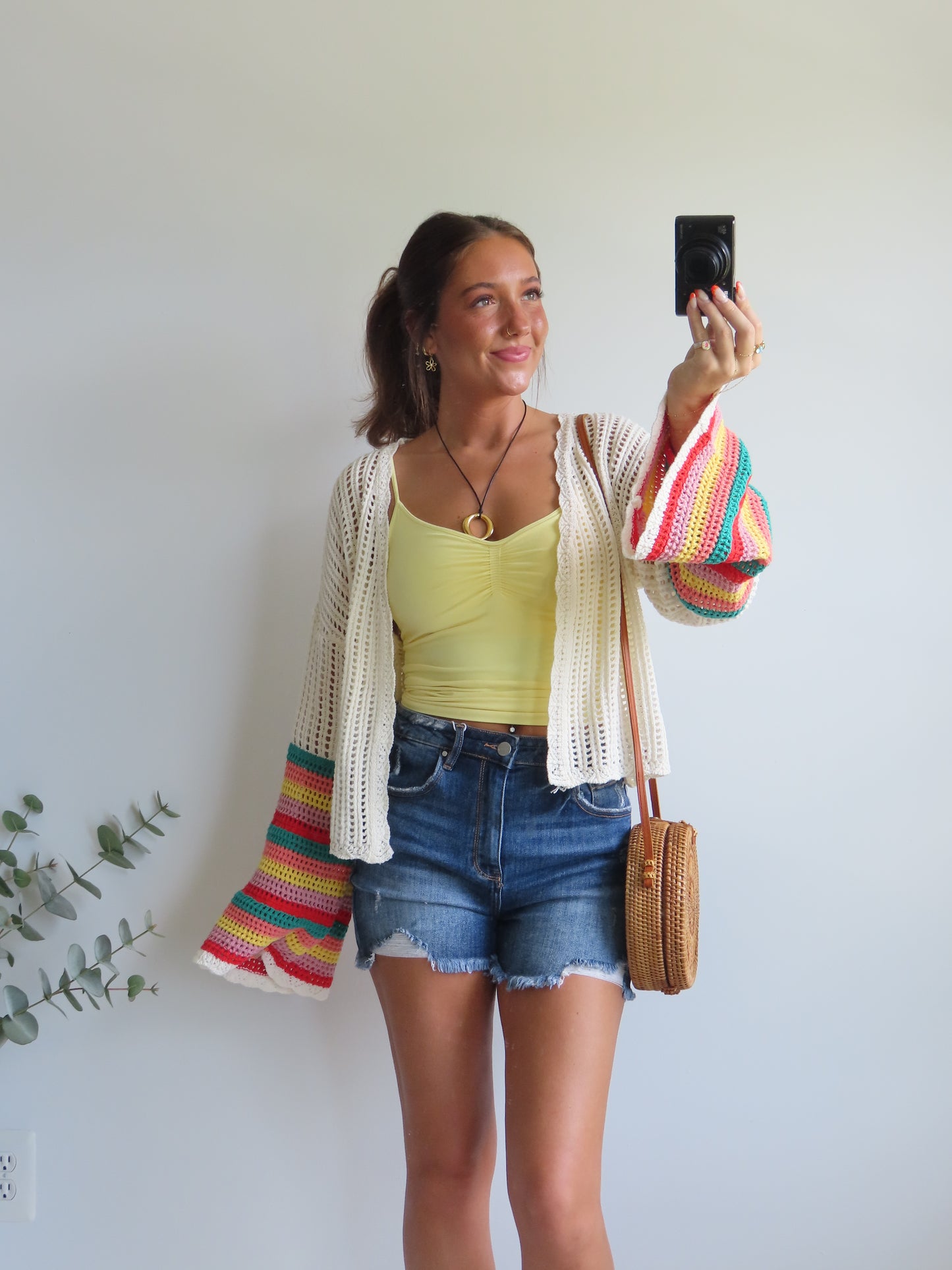 Dark Wash Denim Shorts