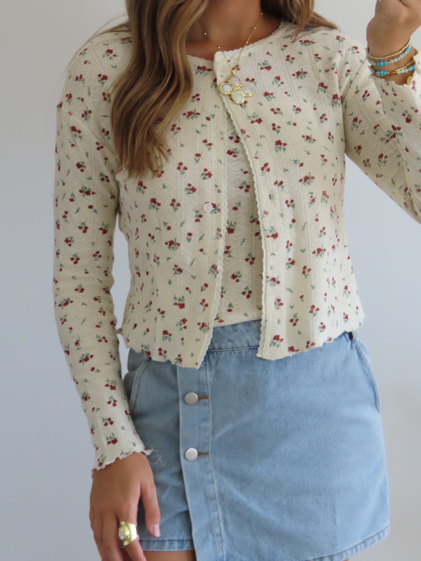 Cherry Fields Top Set