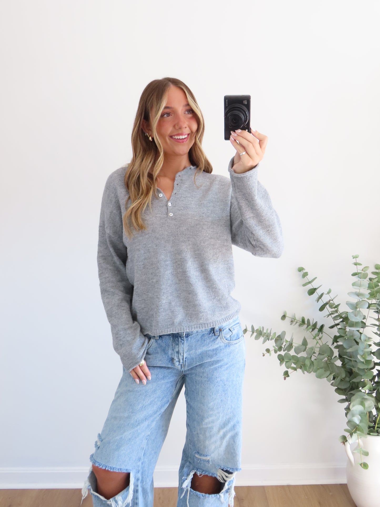 Your Favorite Henley Sweater