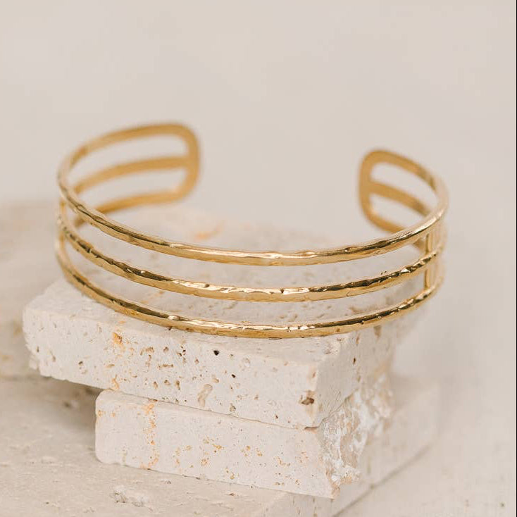 Golden Cuff Bracelet