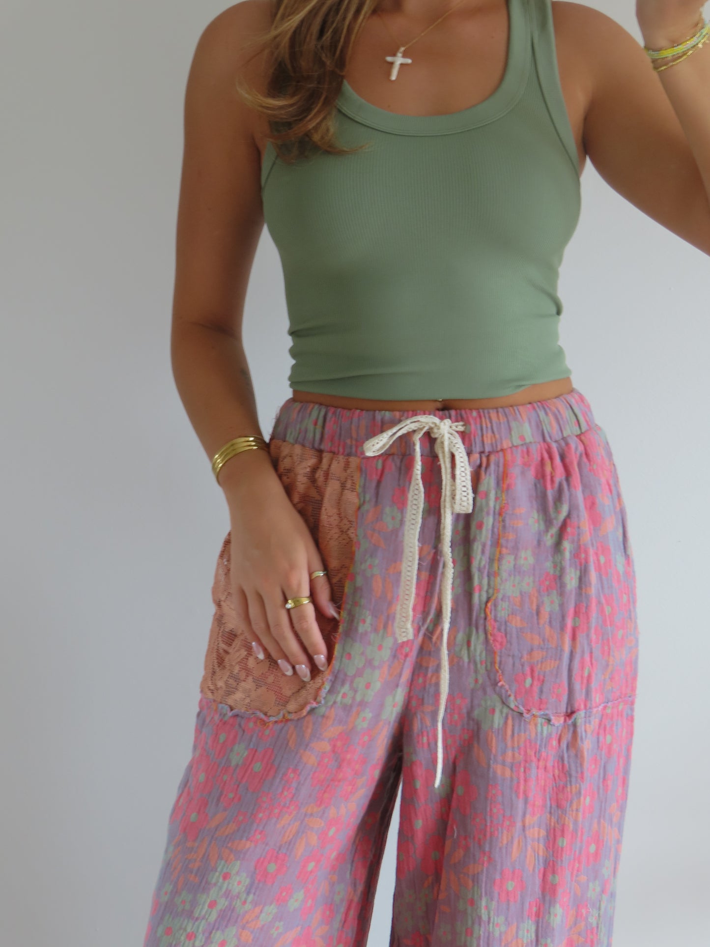 Blossom & Lace Joggers
