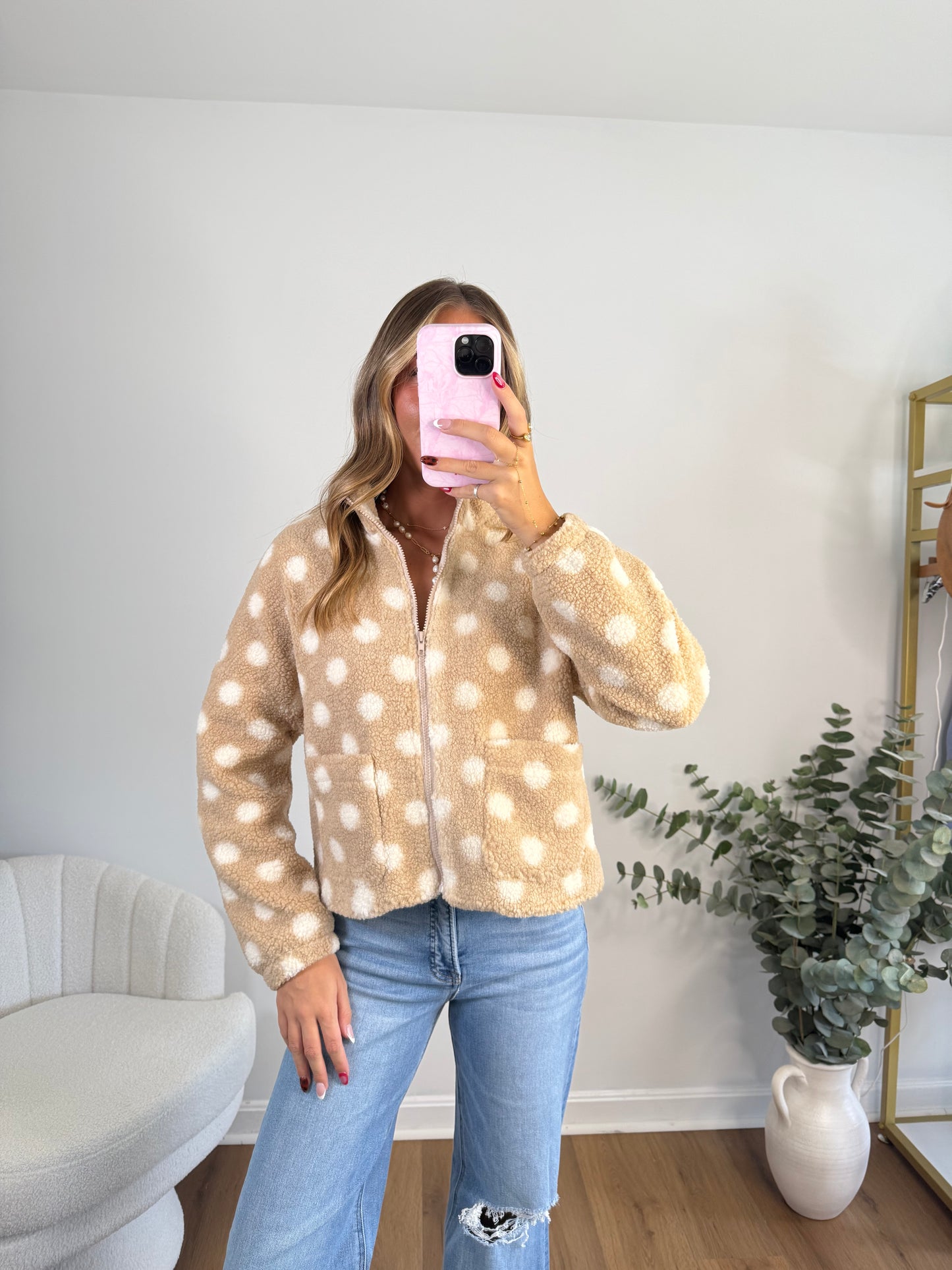 Polka Dot Jacket