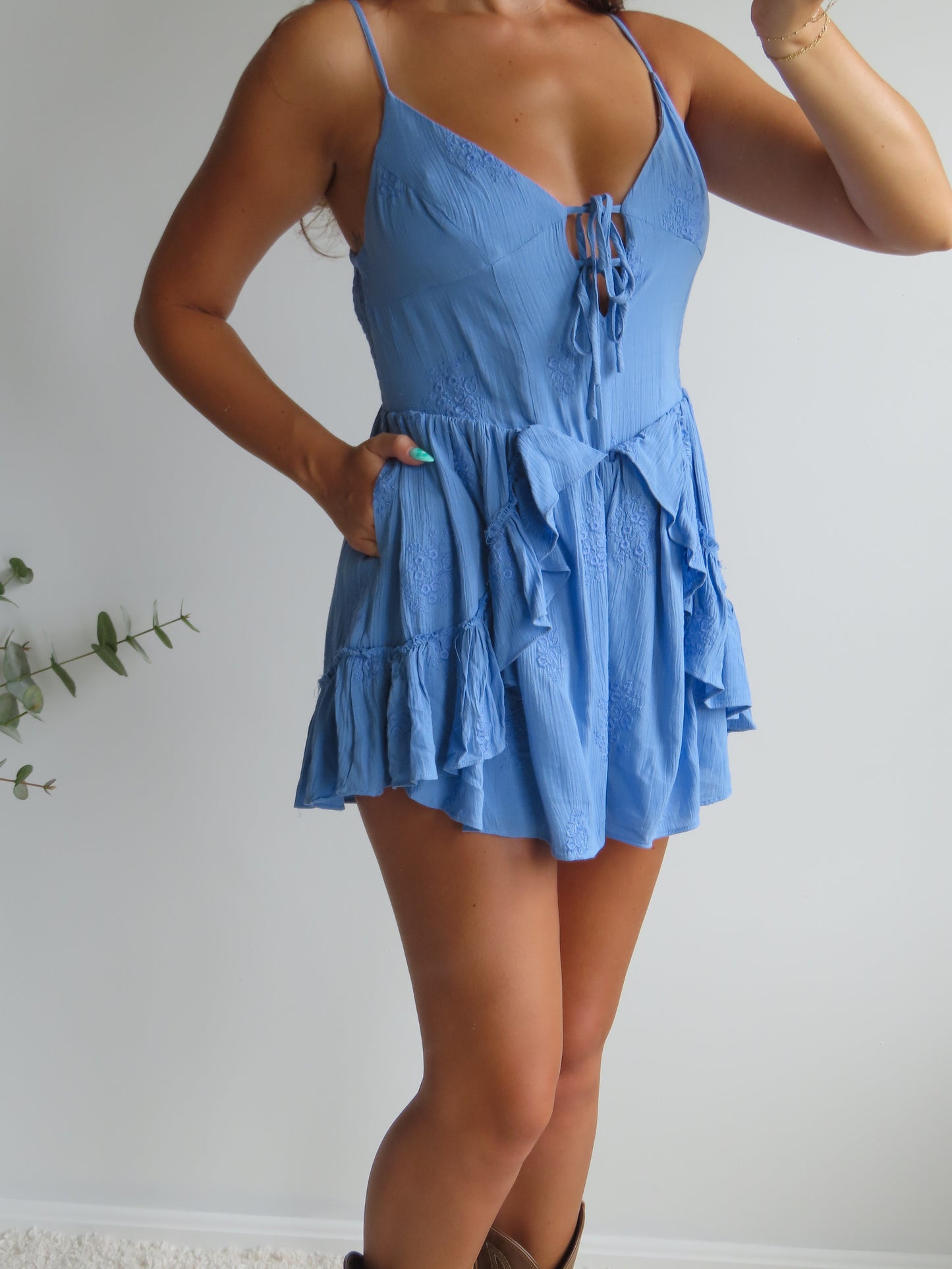 Ruffles and Rodeos Romper