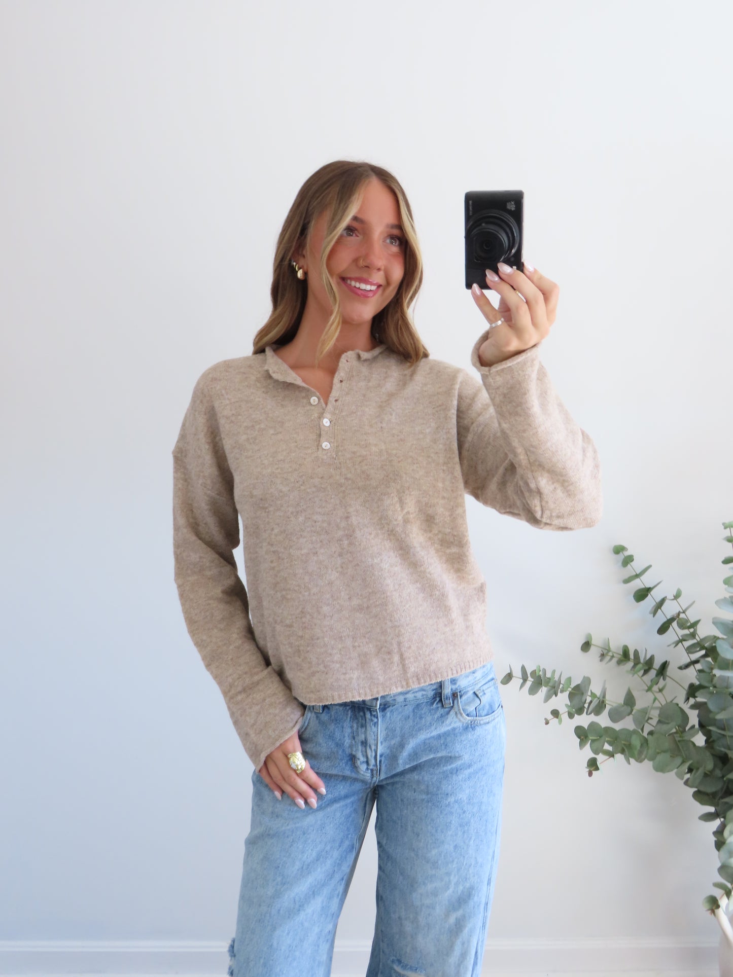 Your Favorite Henley Sweater