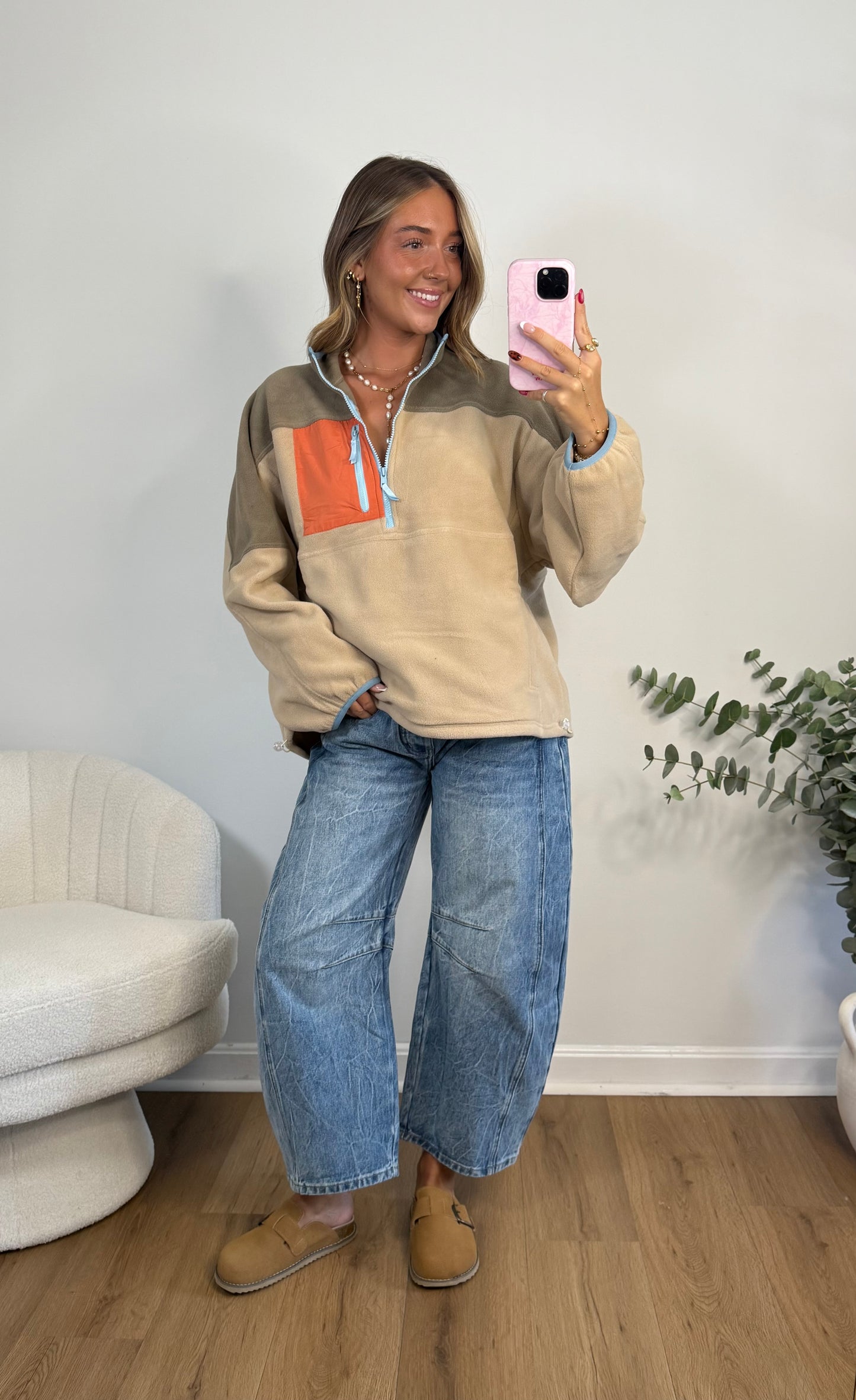 Better Days Quarter Zip Pullover