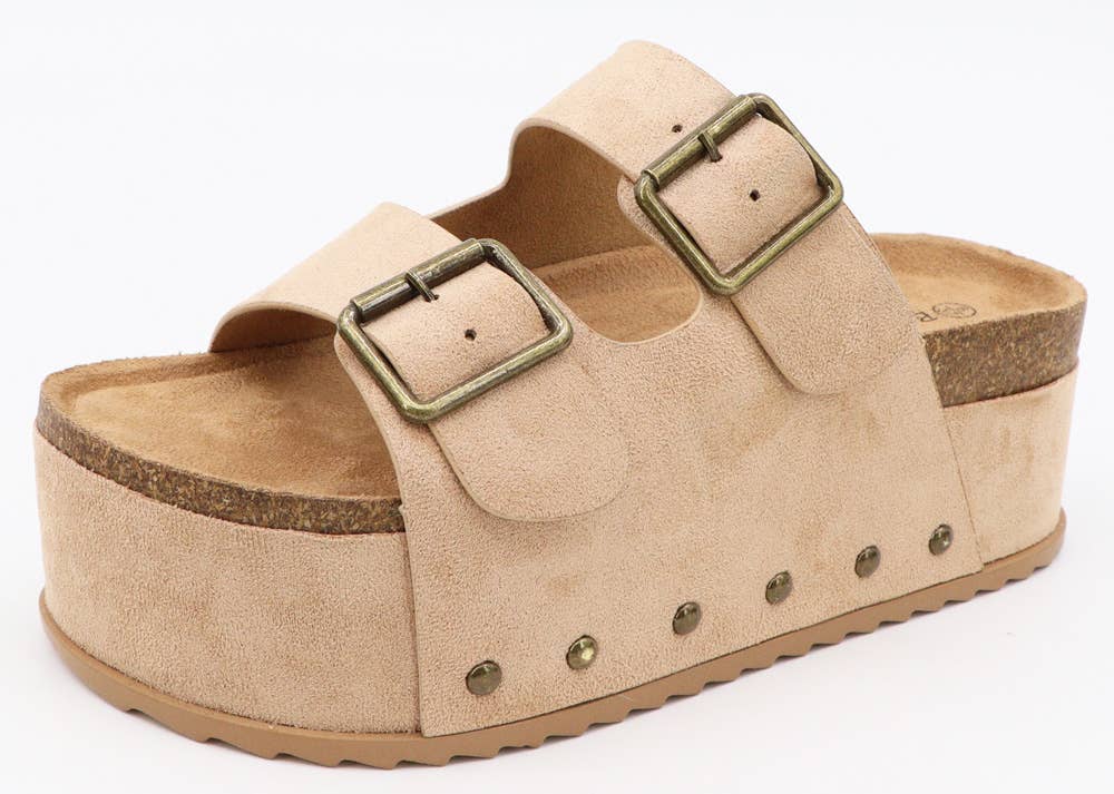 Free Spirit Sandals- NATURAL