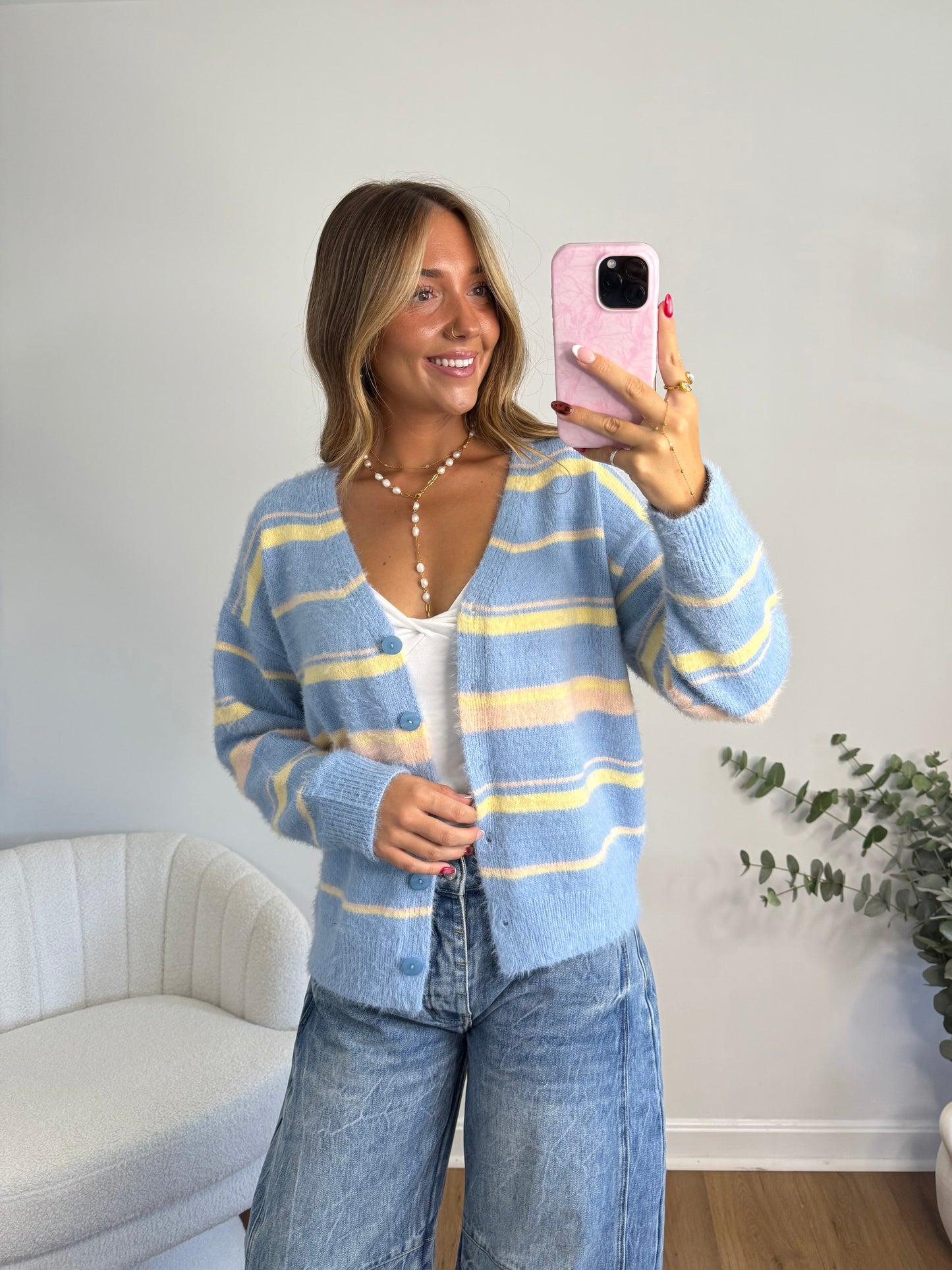 Cotton Candy Sweater Cardigan