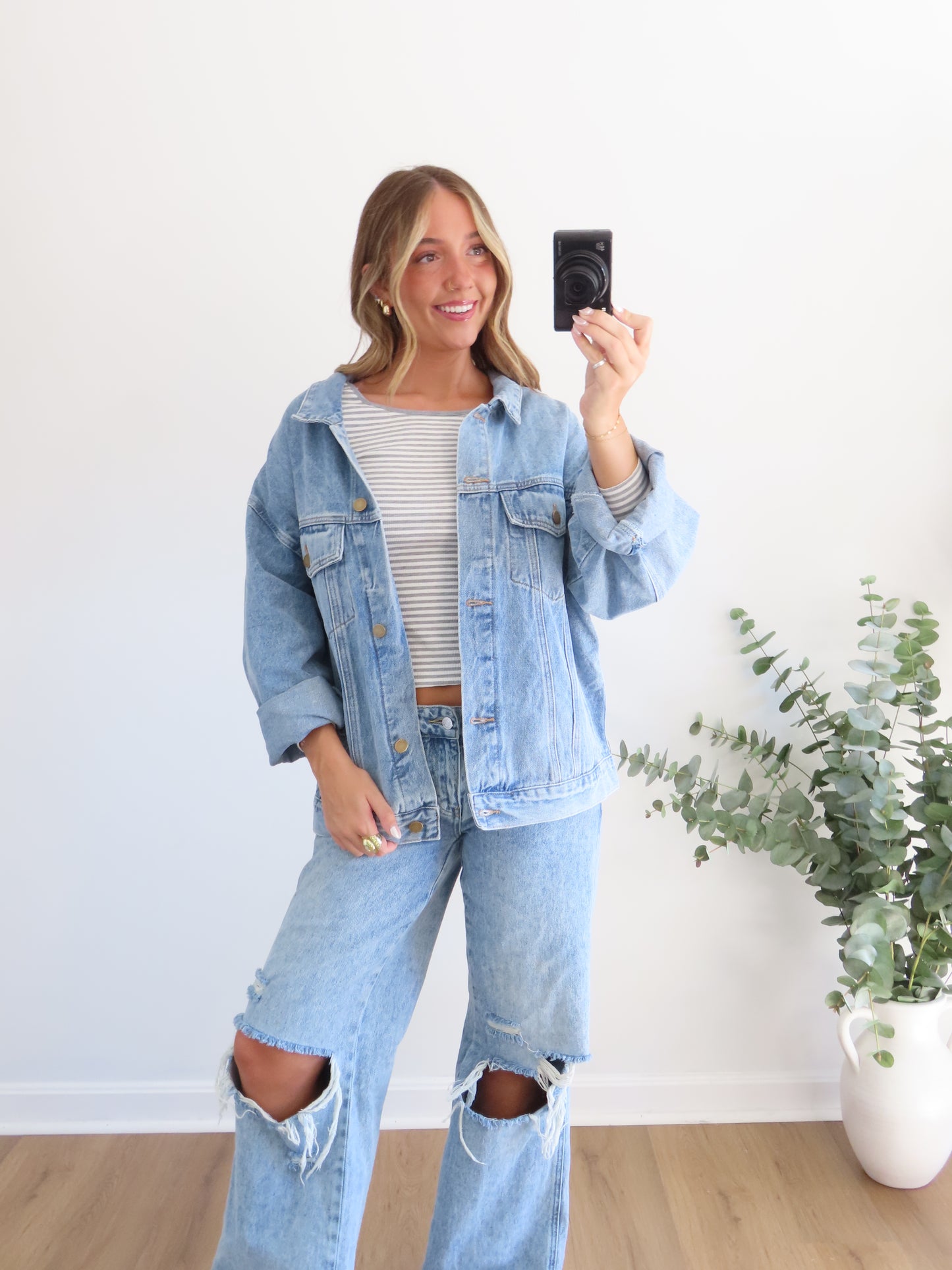 Oversized & Effortless Jean Jacket