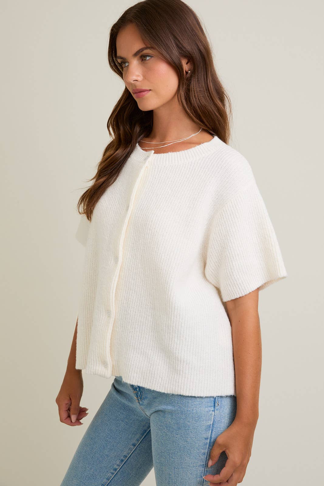Mae Short Sleeve Cardigan (PREORDER SEPT)