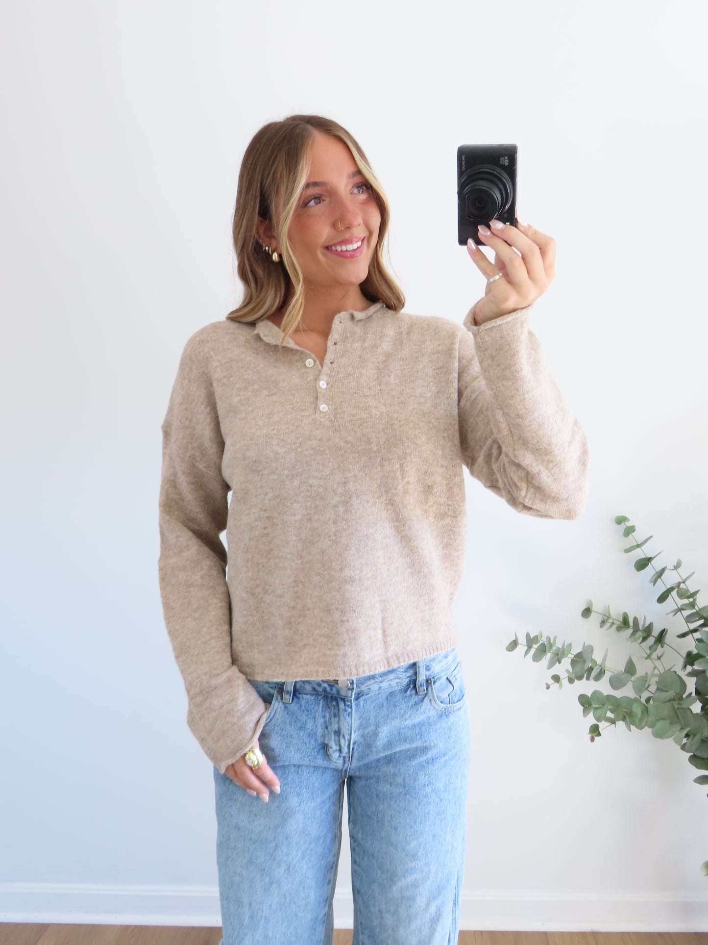 Your Favorite Henley Sweater