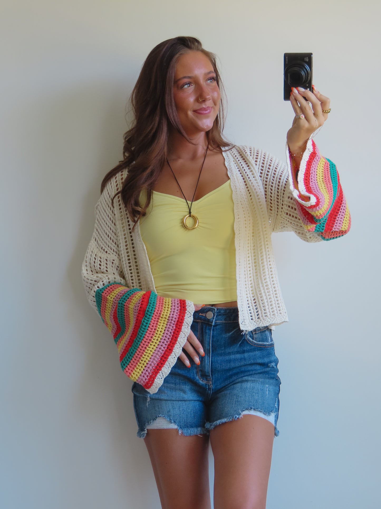 Good Vibes Crochet Cardigan