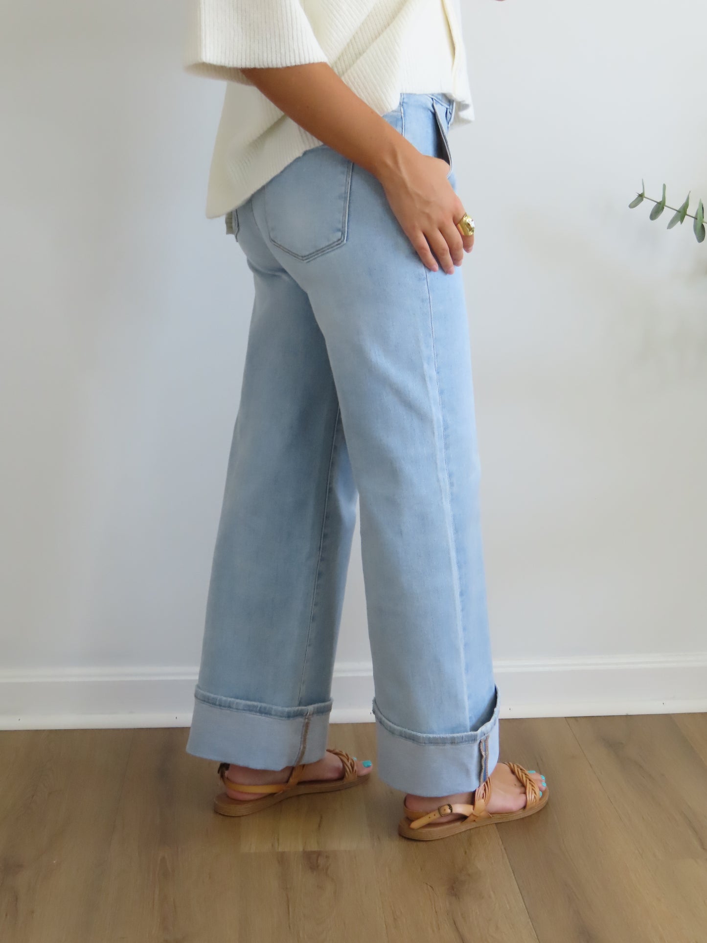 Lucy Cuff Risen Denim