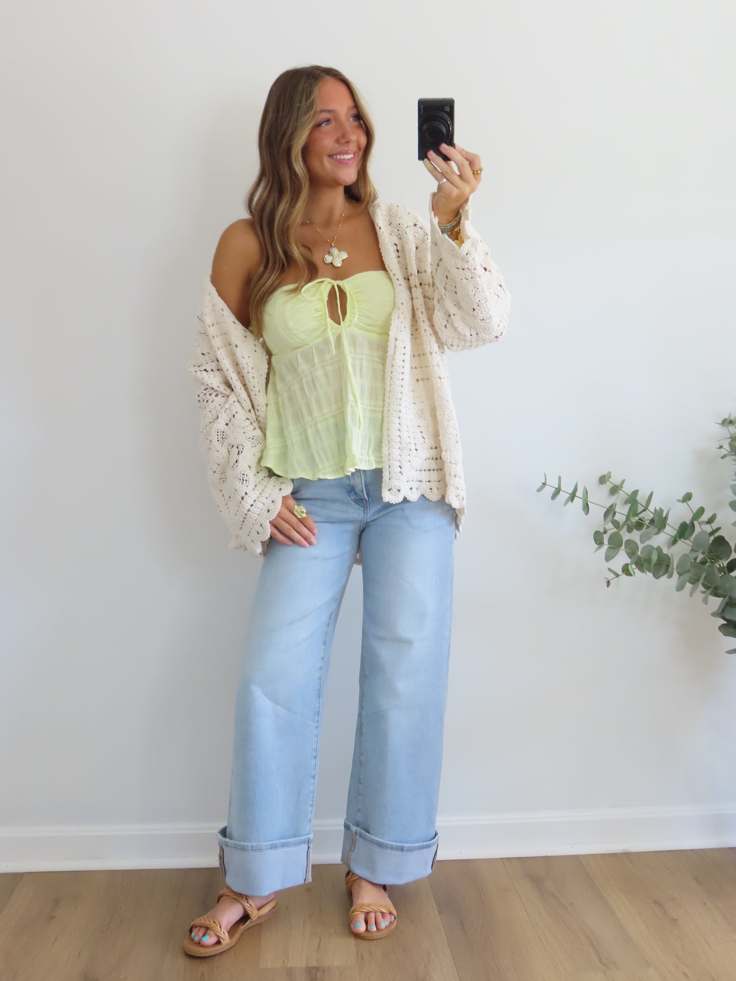 Sunbeam Strapless Top