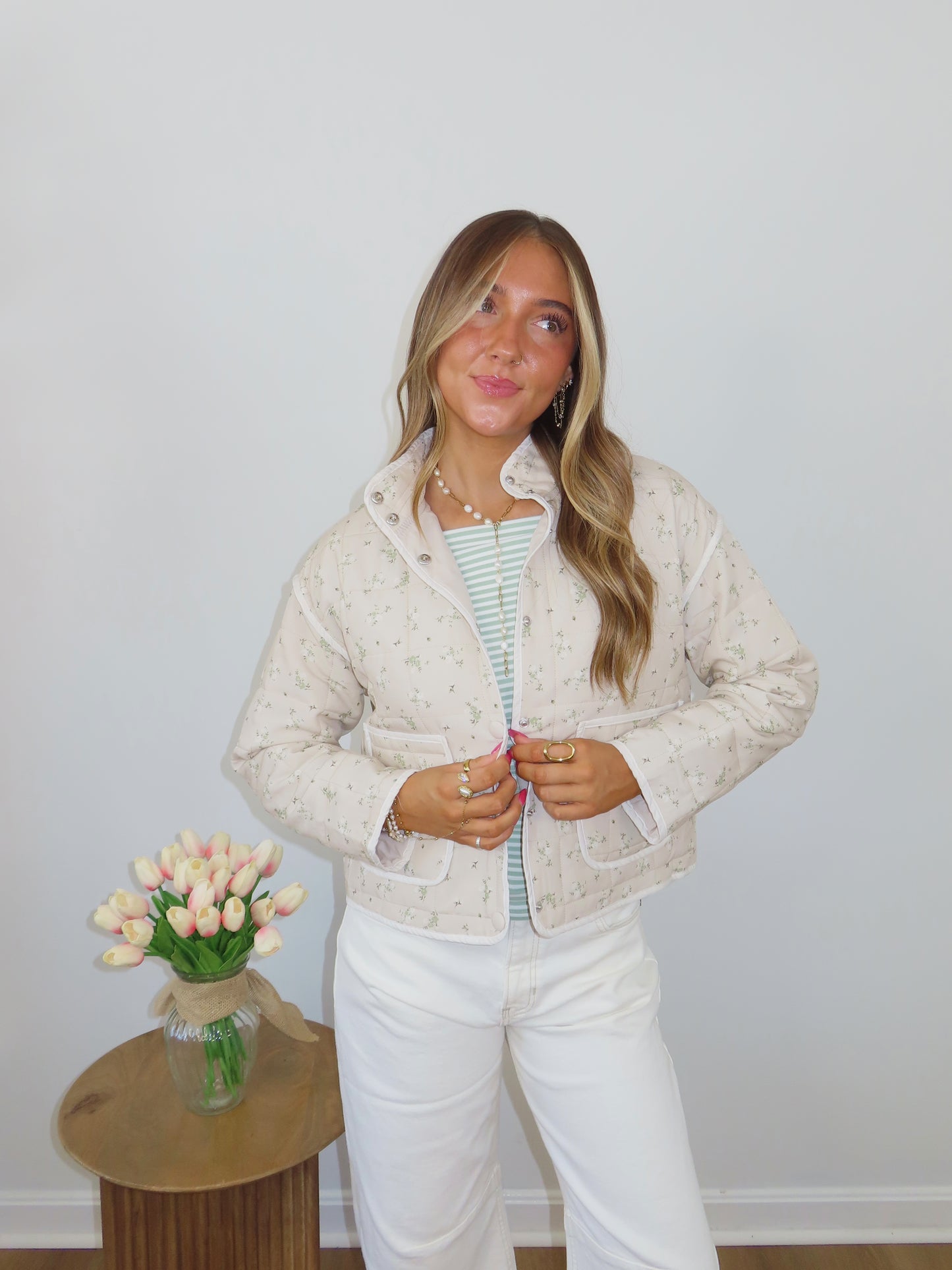 Light Layers Quilted Jacket