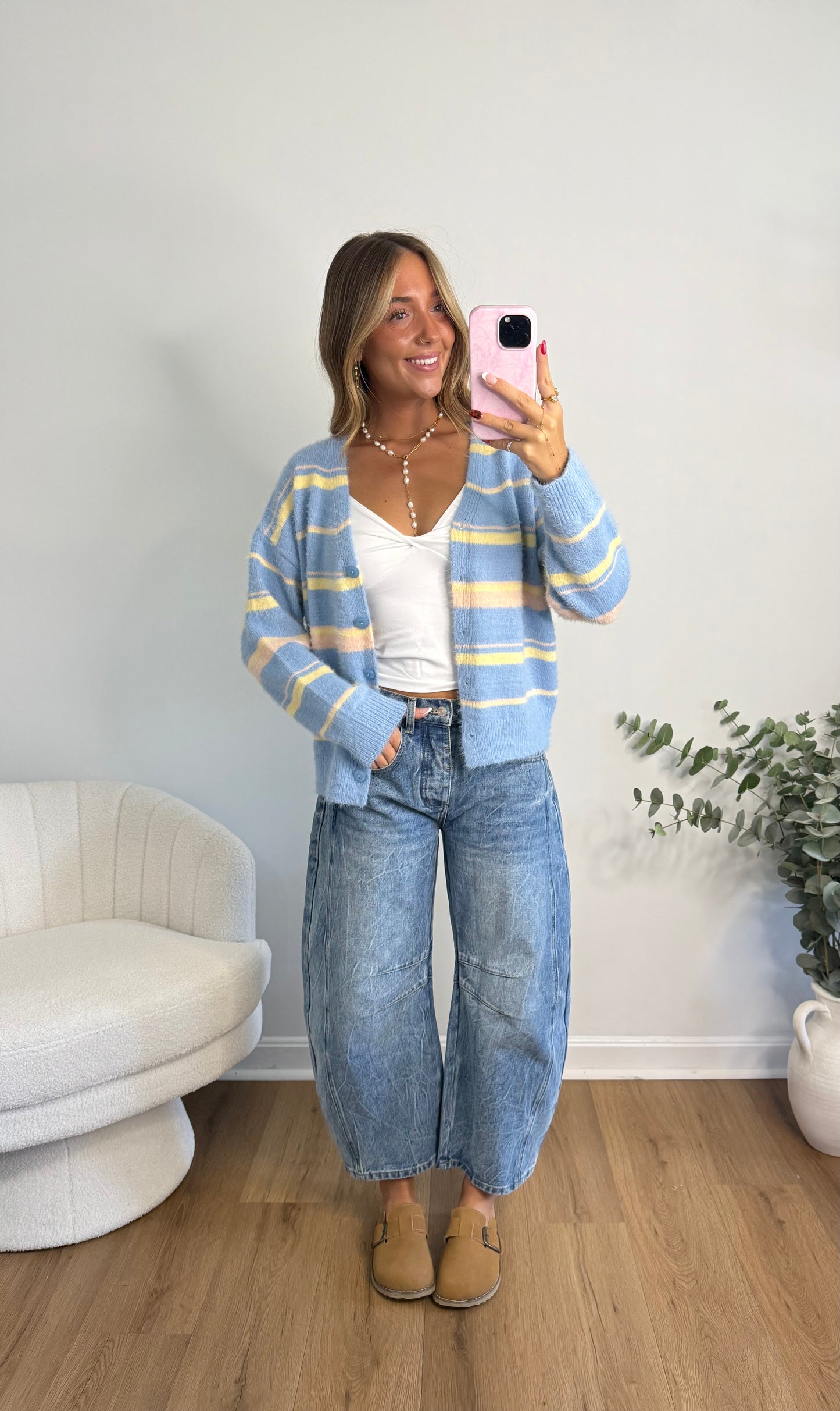 Cotton Candy Sweater Cardigan