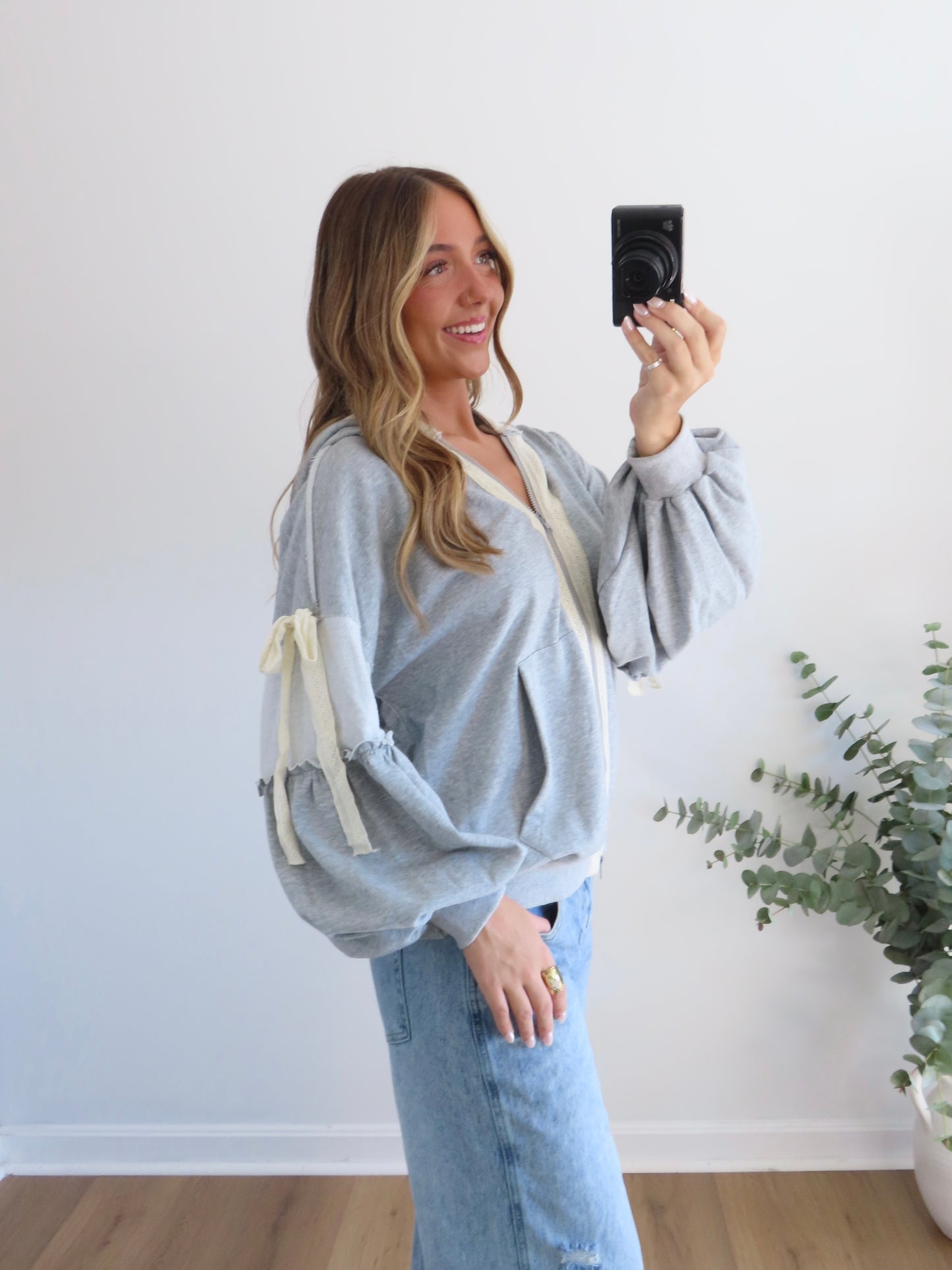 Cottage Lace Zip-Up