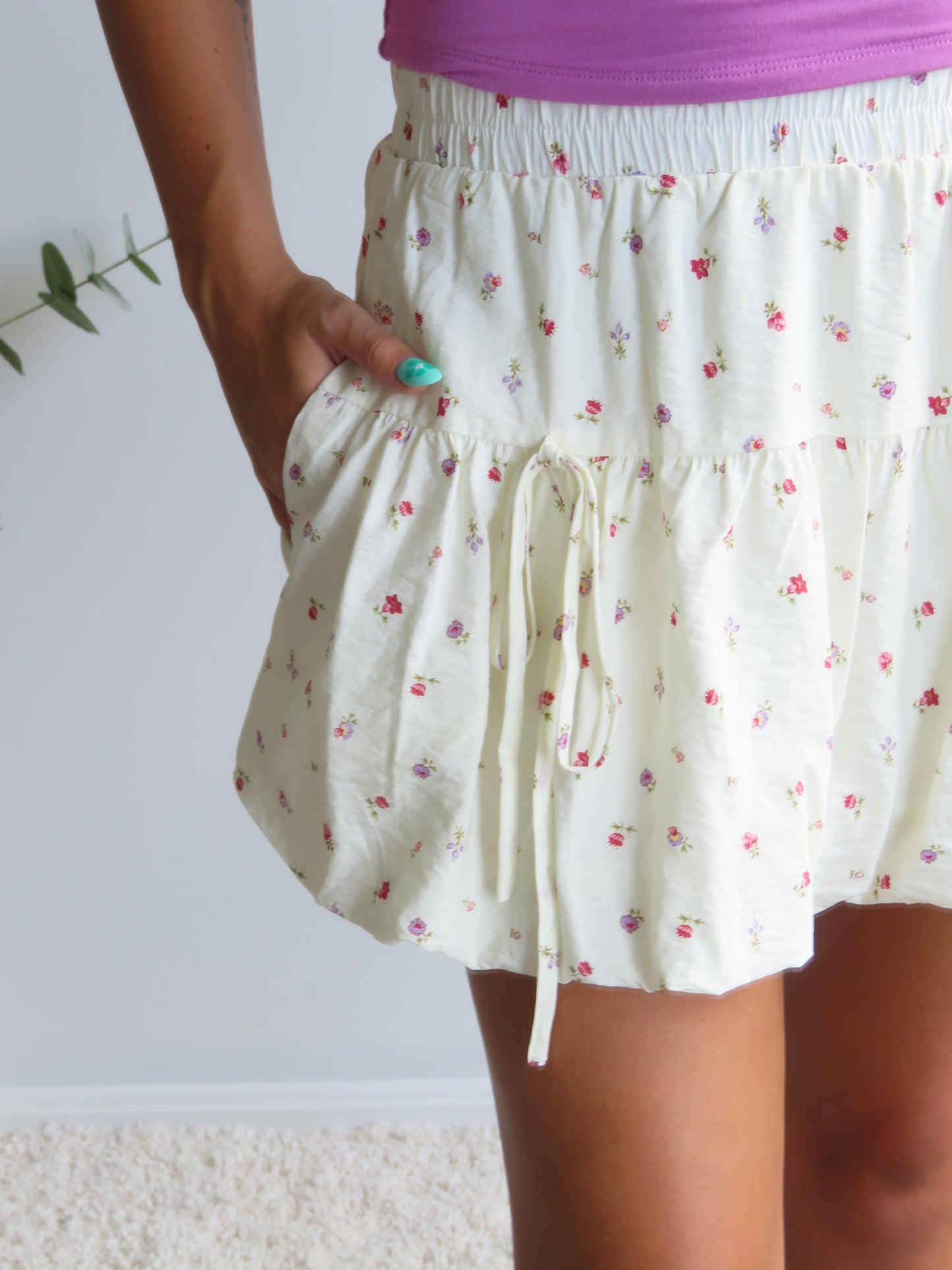 Darlin' Petals Bubble Skirt