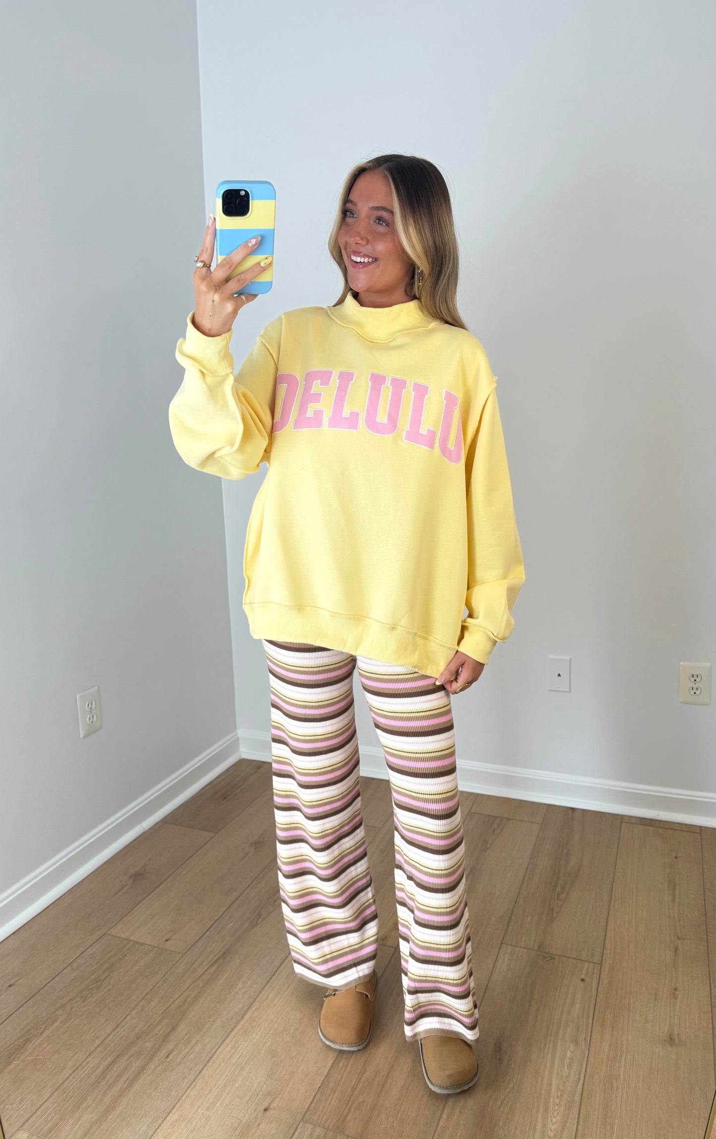 Groovy Stripe Knit Pants
