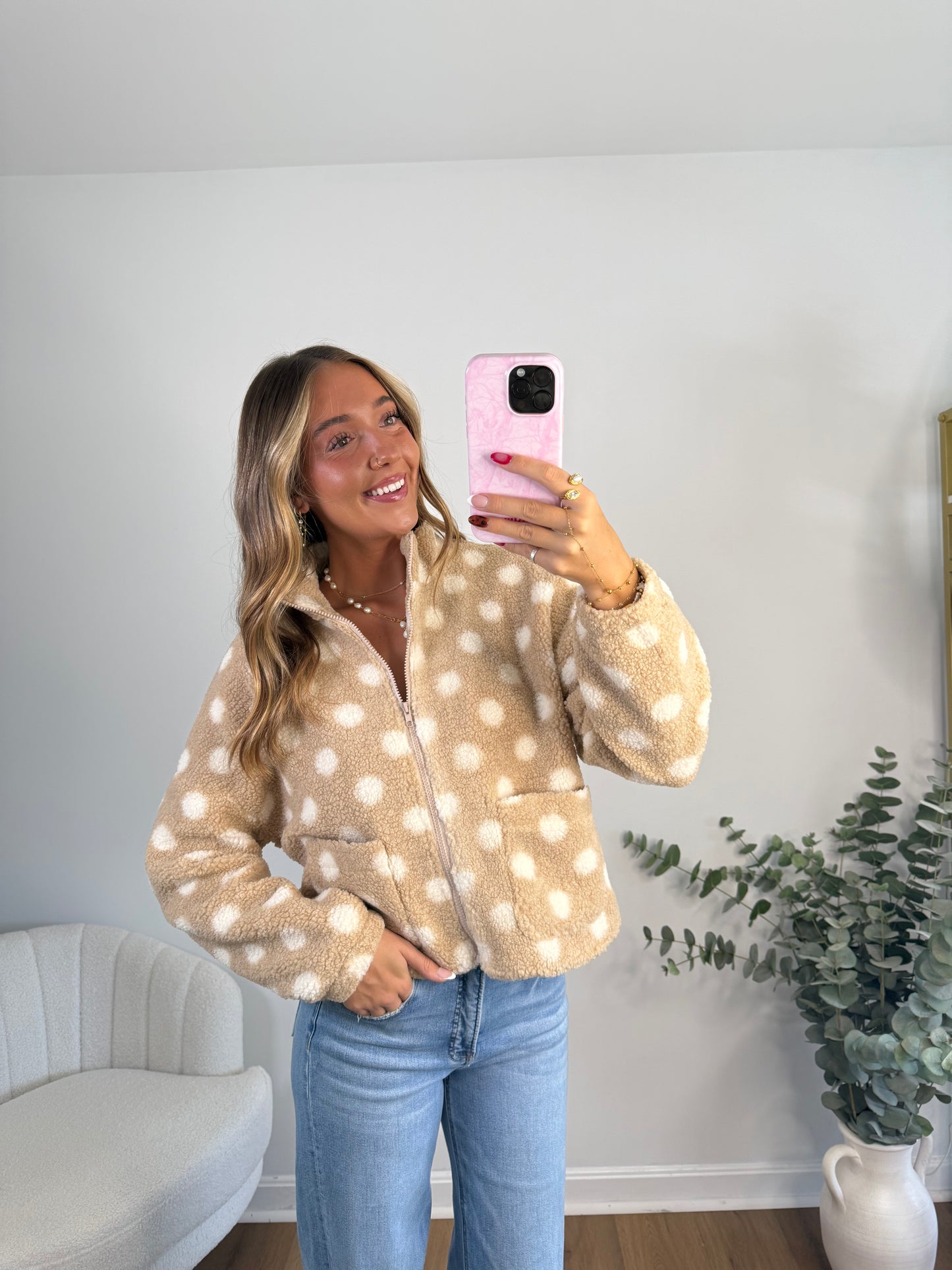 Polka Dot Jacket