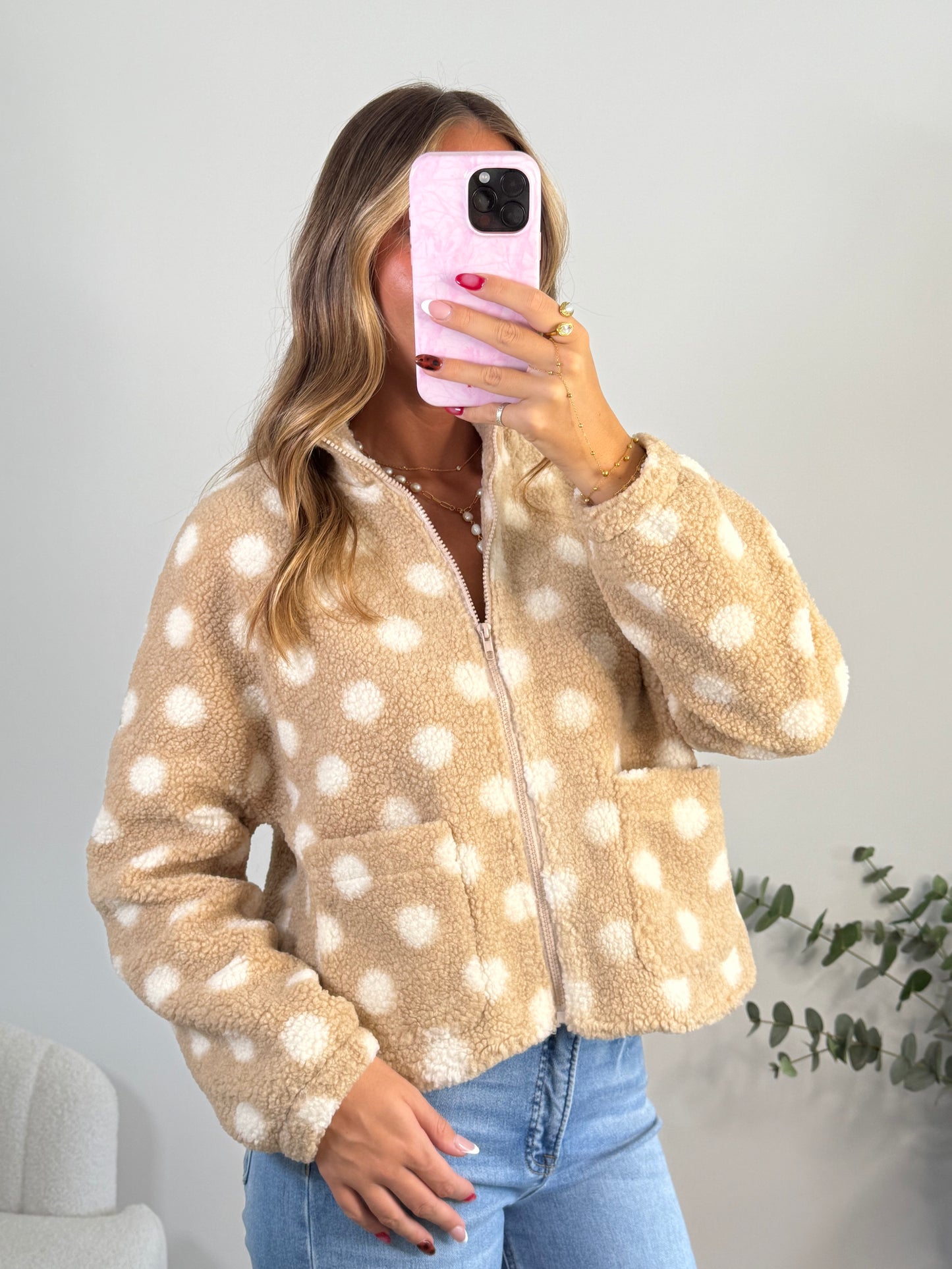 Polka Dot Jacket
