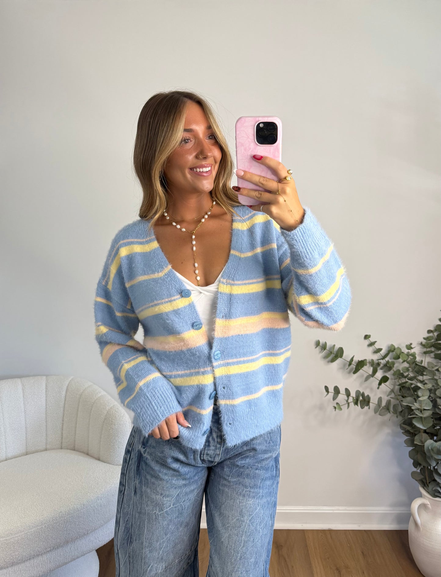 Cotton Candy Sweater Cardigan
