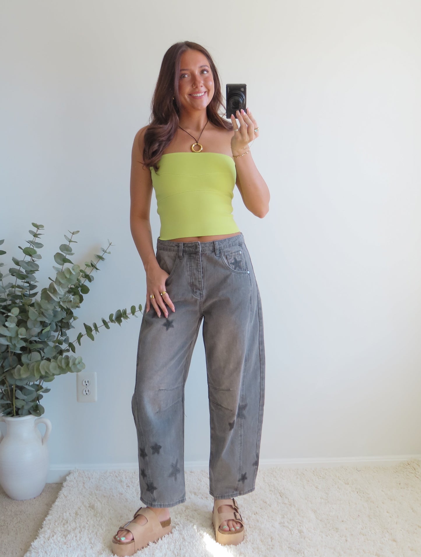 Nightfall Star Barrel Jeans