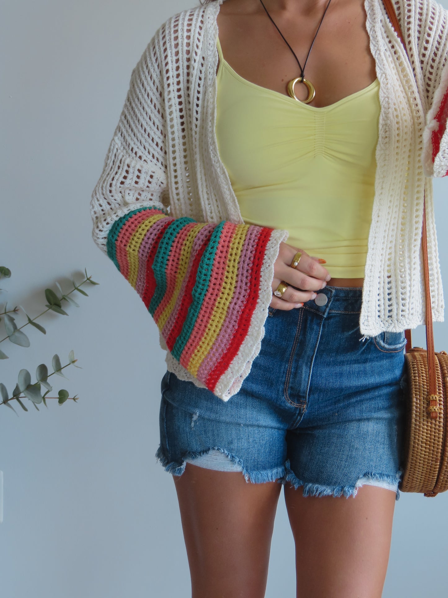 Good Vibes Crochet Cardigan