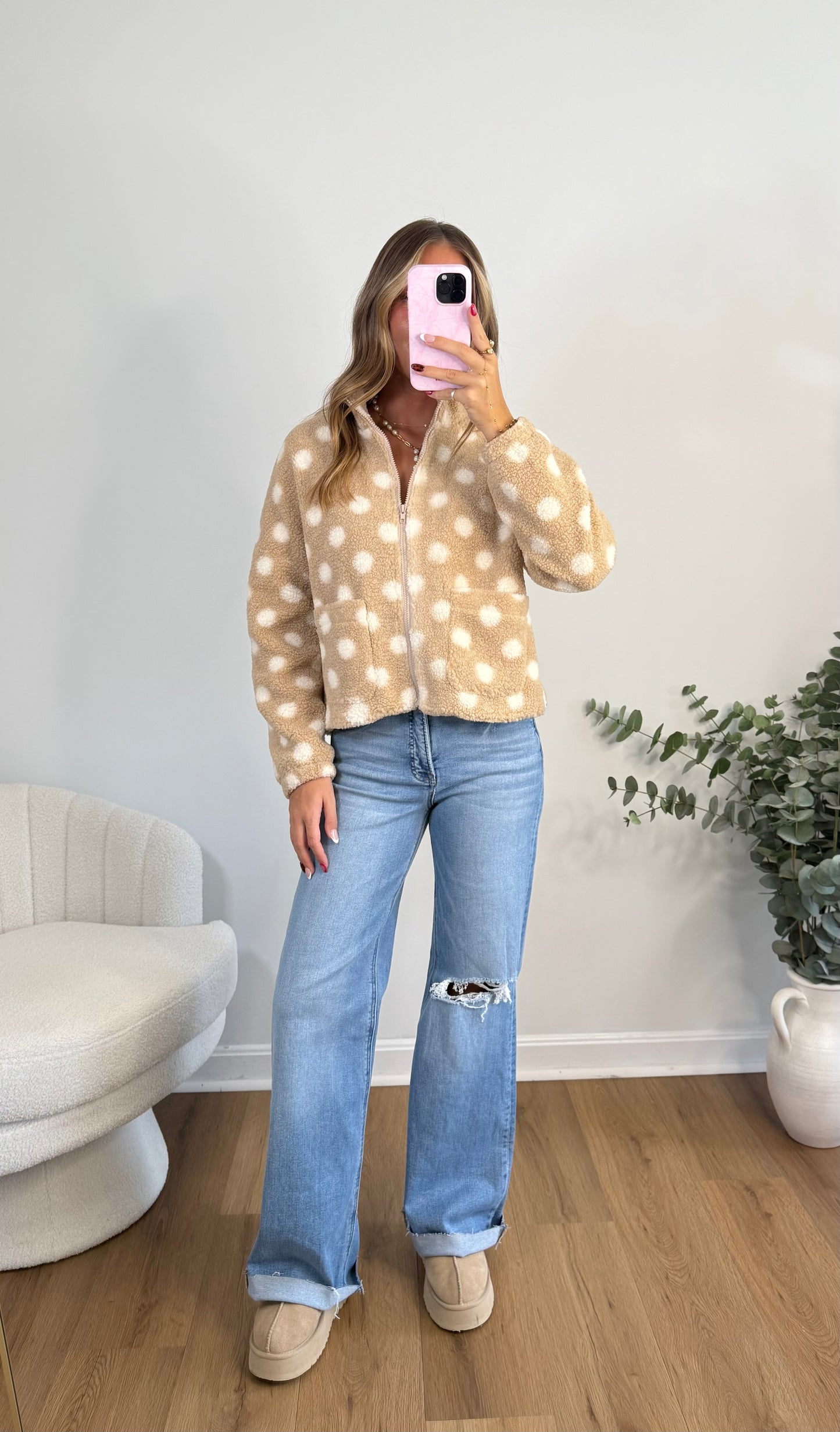 Polka Dot Jacket