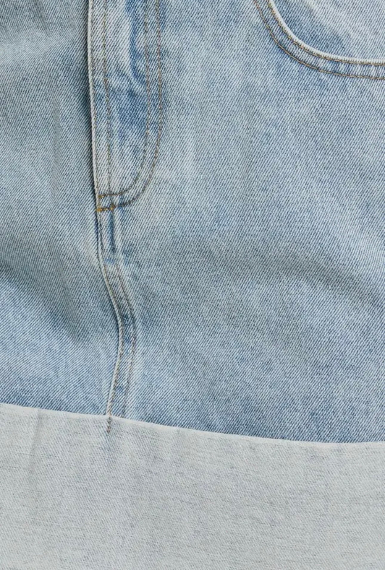 Denim skirt