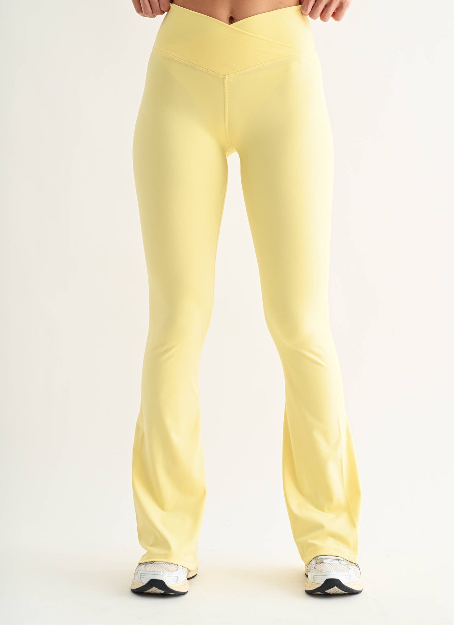 Crossover Waist Yoga Pants