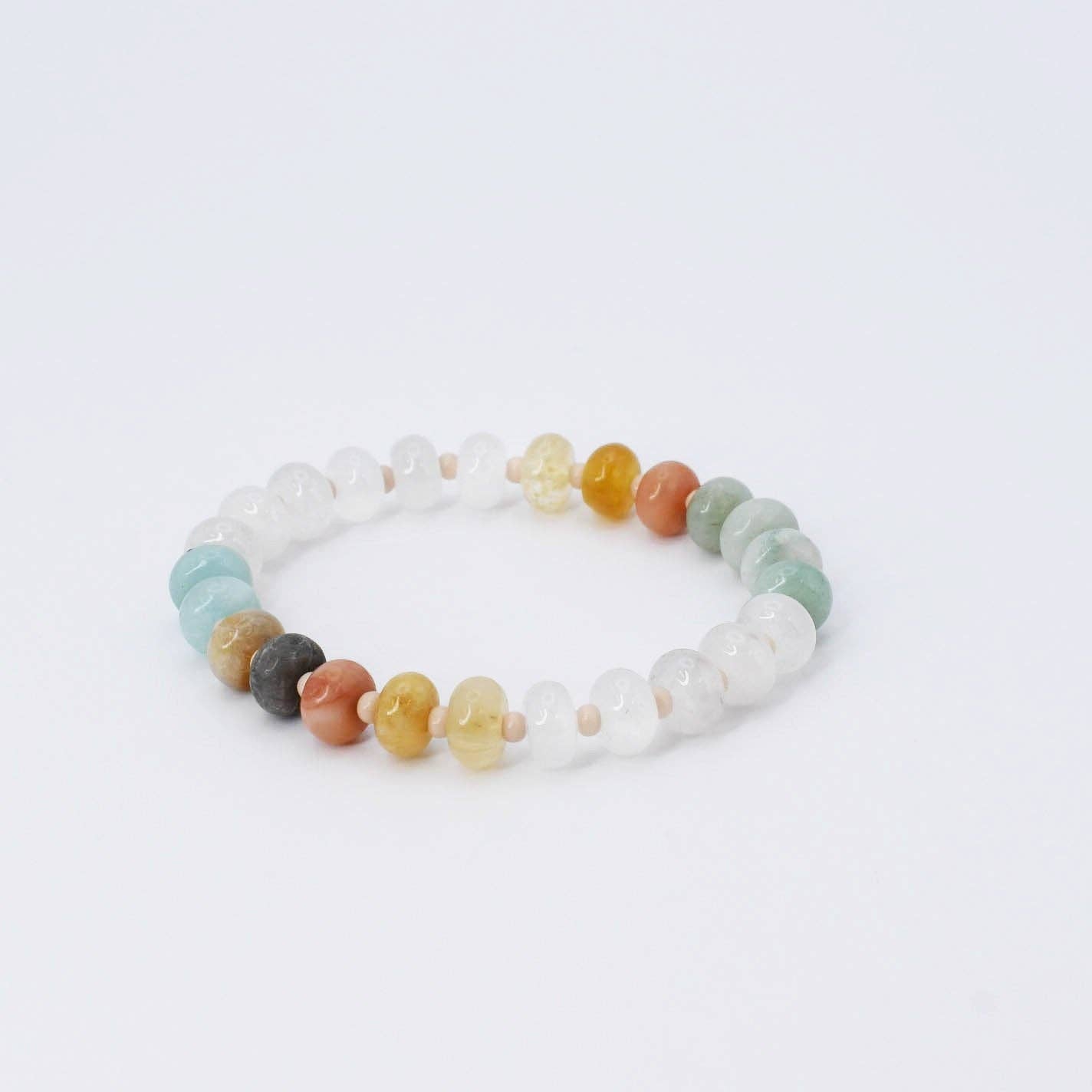 Fall Girl Natural Stone Bracelet