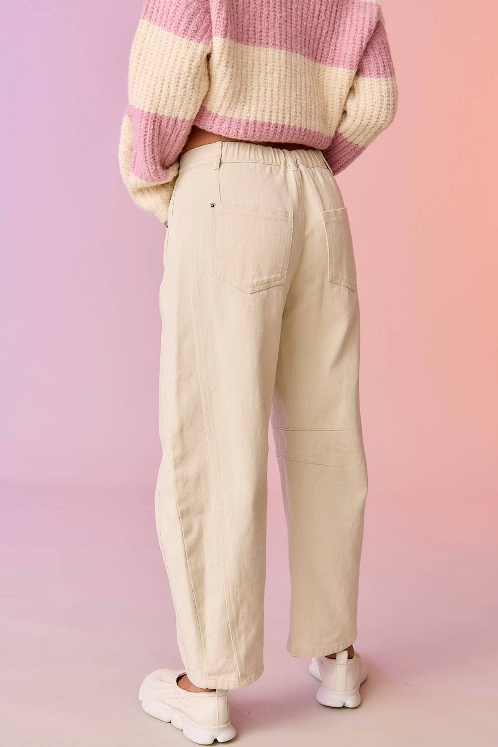 Sandstone Barrel Jeans