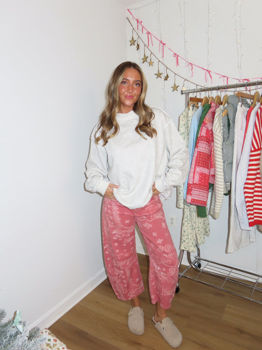 Paisley Barrel Jeans