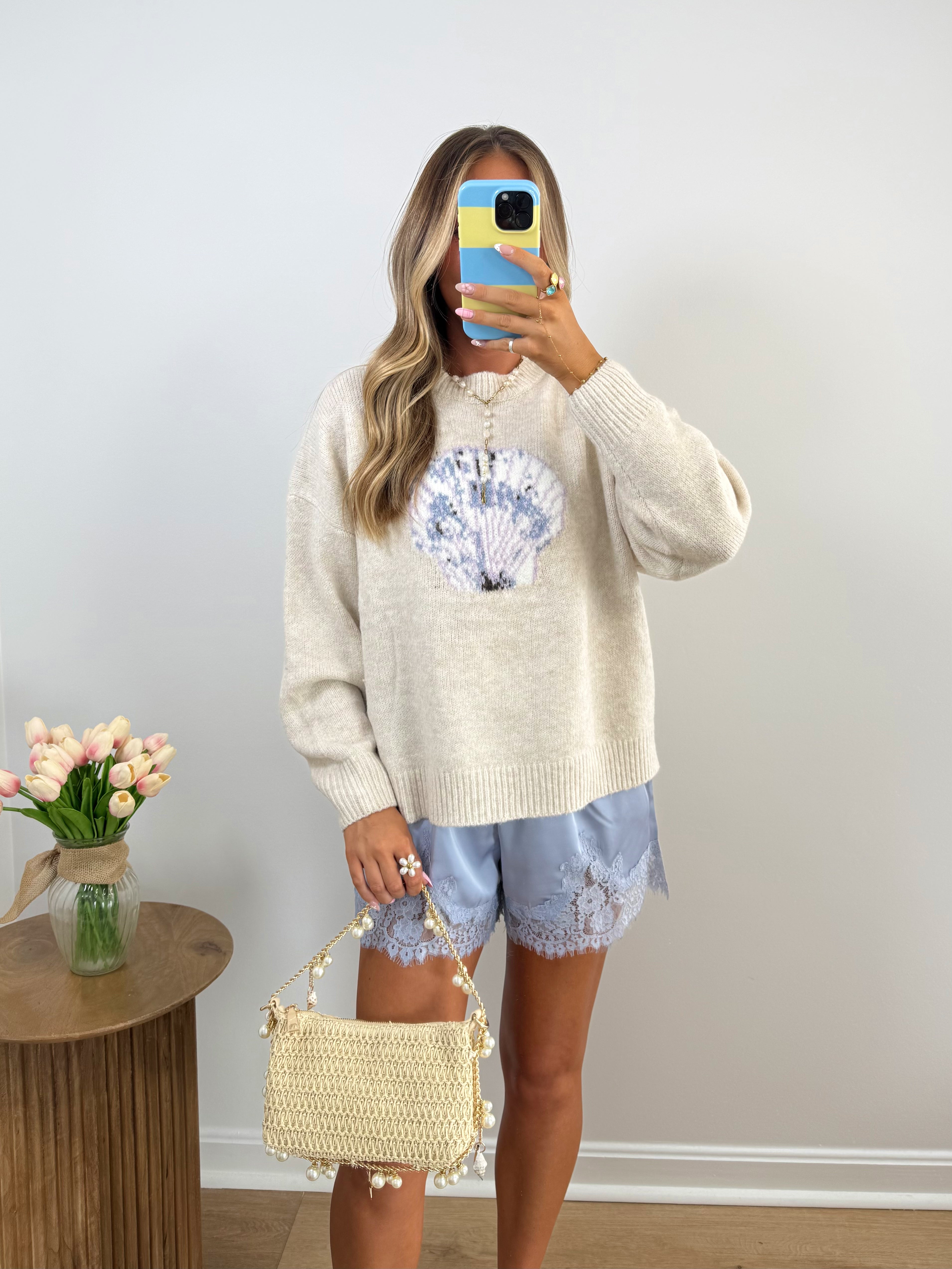 Silk Lace Shorts