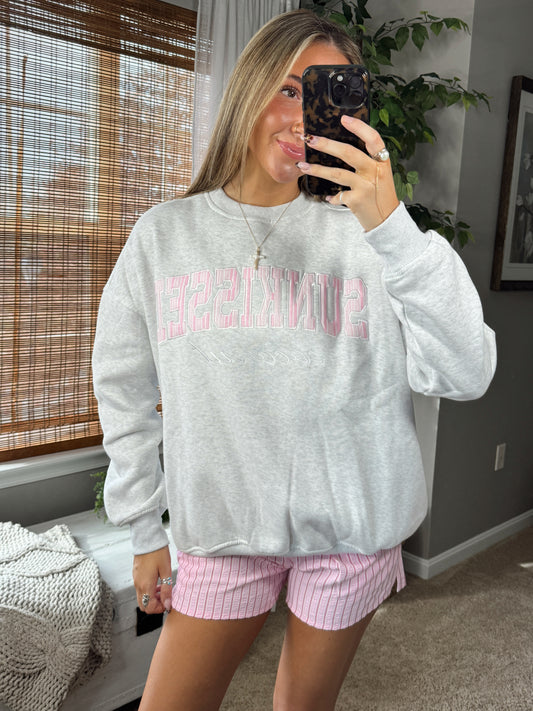 Pink Frosted Glamour Pullover