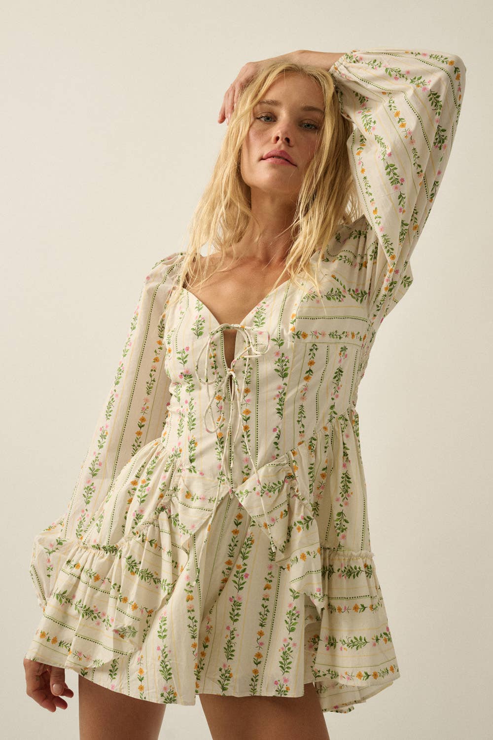 Flower Market Romper