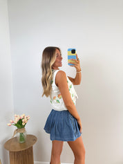 Sunny Stitch Quilted Vest
