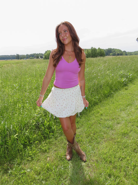 Darlin' Petals Bubble Skirt
