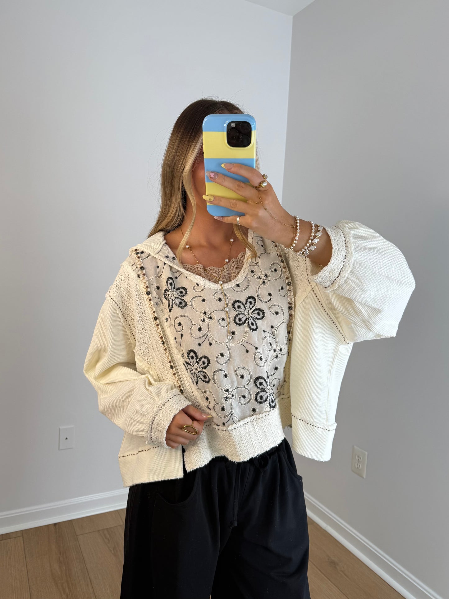 Stitch & Bloom Pullover (PREORDER 3/5)